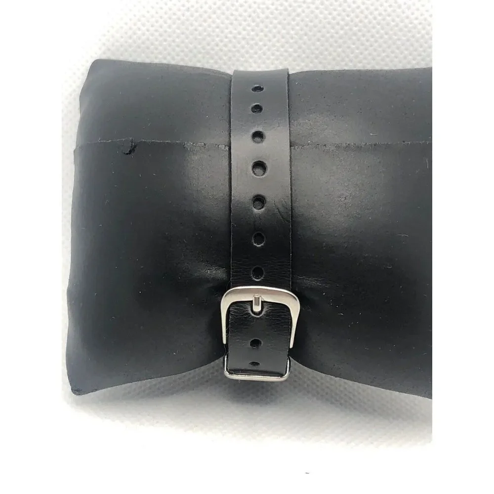 Fossil Q FTW5011 Women's Black Leather Analog White Dial Hybrid Smartwatch HK156